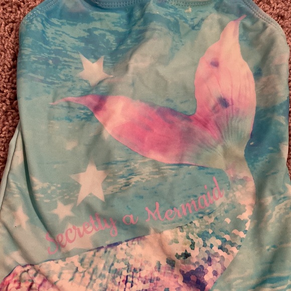 Swimsuit mermaid size 6/6X wonder nation - Picture 2 of 3